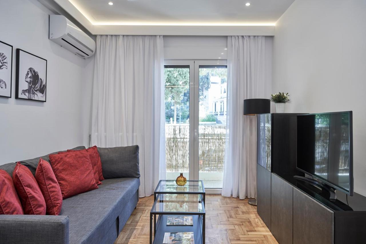 아테네 Hilton-Ilisia Park 2Bd Elite Living 아파트 외부 사진